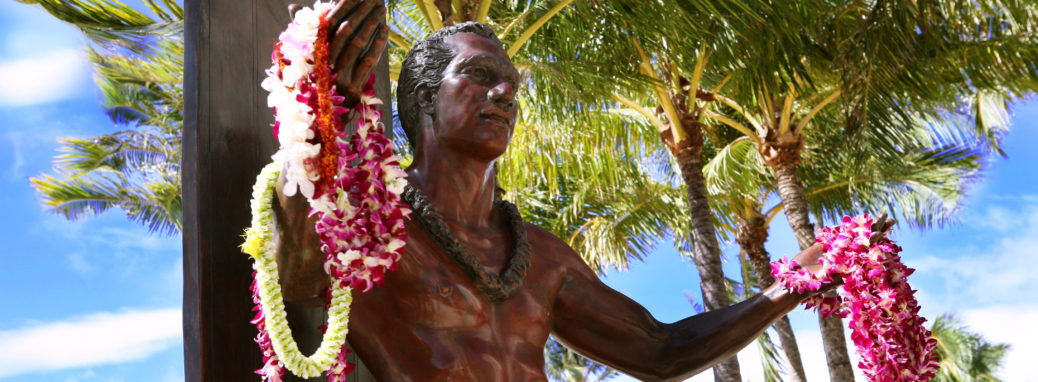 Picture of a famous Hawaii Surfer