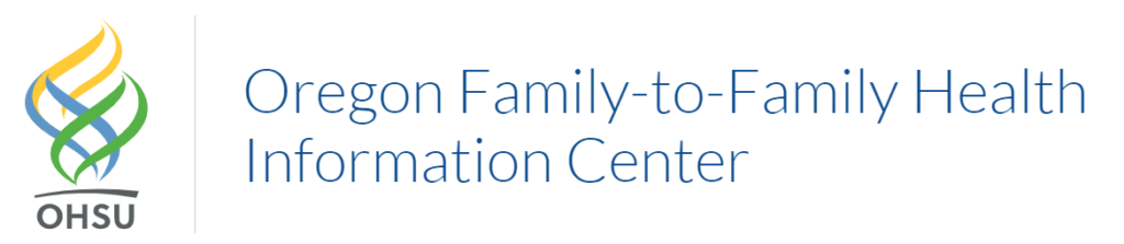 image of Oregon Family to Family Logo
